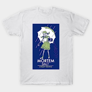 Mortem Salt Skeleton logo T-Shirt